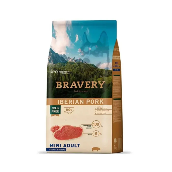 Bravery Iberian Pork Mini Adult 2kg