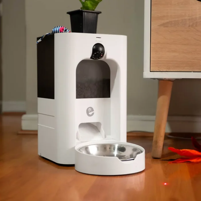 Alimentador Automático Intelligent Pet con Cámara HD y Láser