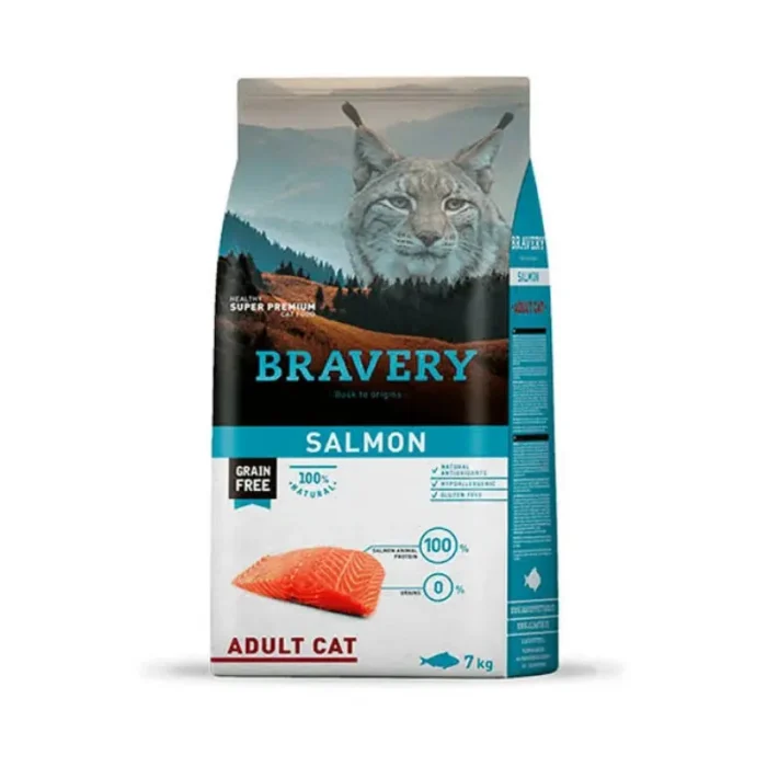 Bravery Salmon - Gato Adulto 7 kg
