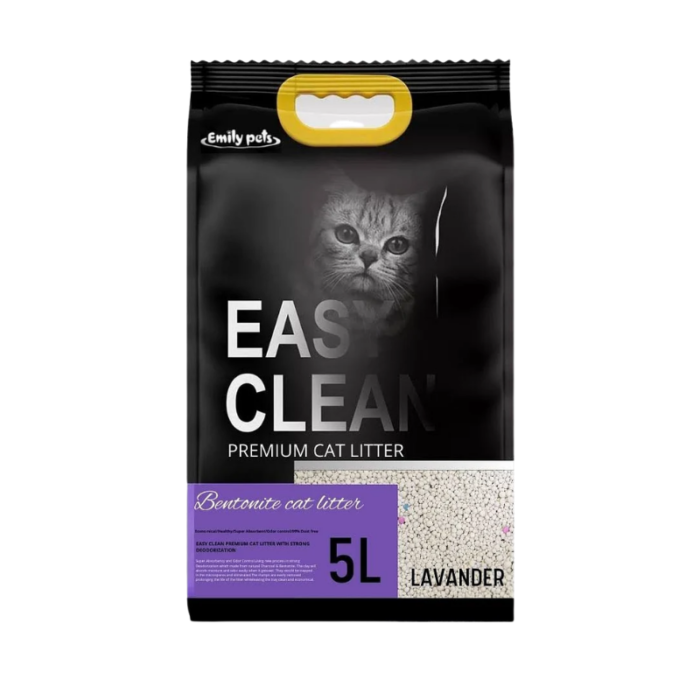 Arena Sanitaria para Gatos Easy Clean - Formato 5 Litros Lavanda