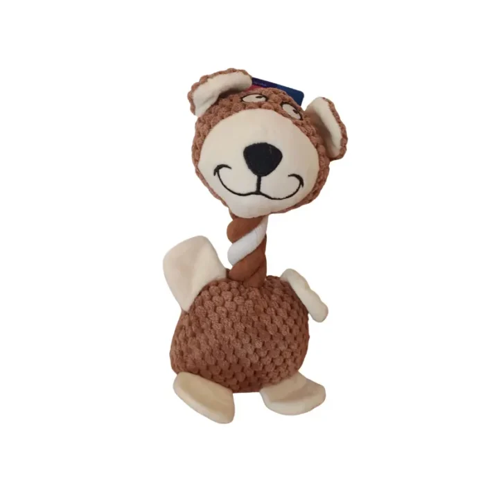 Peluche Oso con Cuerda y Sonido (20 cm)