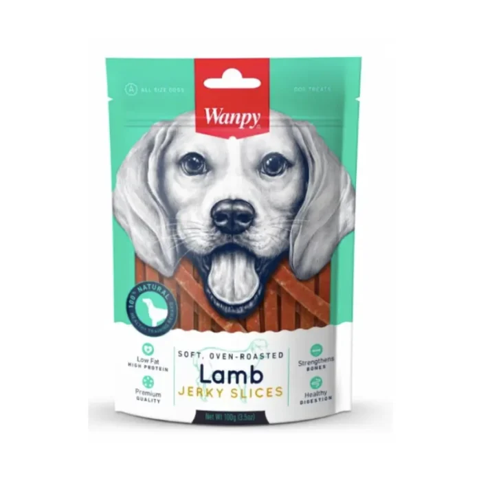 Wanpy Lamb Jerky Slices (100g)