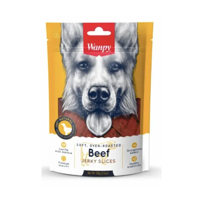 Wanpy Soft Beef Jerky Slices (100g)