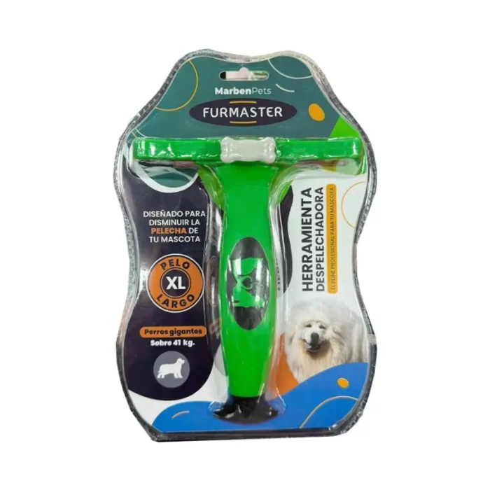 Herramienta Despelechadora Furmaster XL Pelo Largo - MarbenPets Perros Gigantes